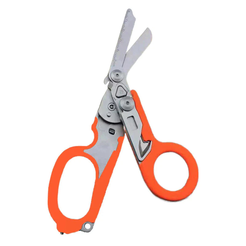 Multifunction Scissors Leatherman Raptors First Aid Expert Tactical Folding Scissors Outdoor Survival Tool Combination Gadget