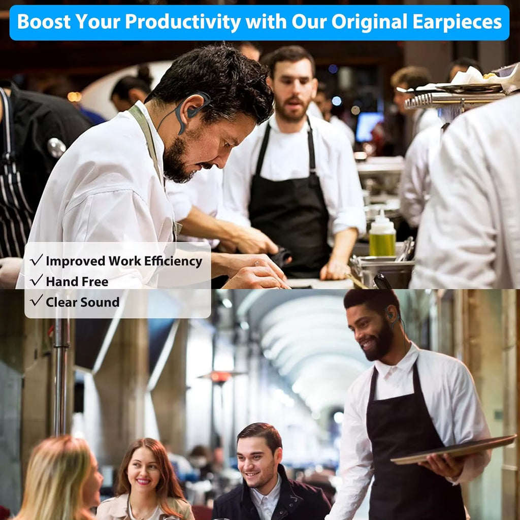 Professional UV-5R Two-Way Radio Walkie Talkie Dual Band UHF VHF Radio+Earpiec for Outdoor with LED Display Channel Encryption