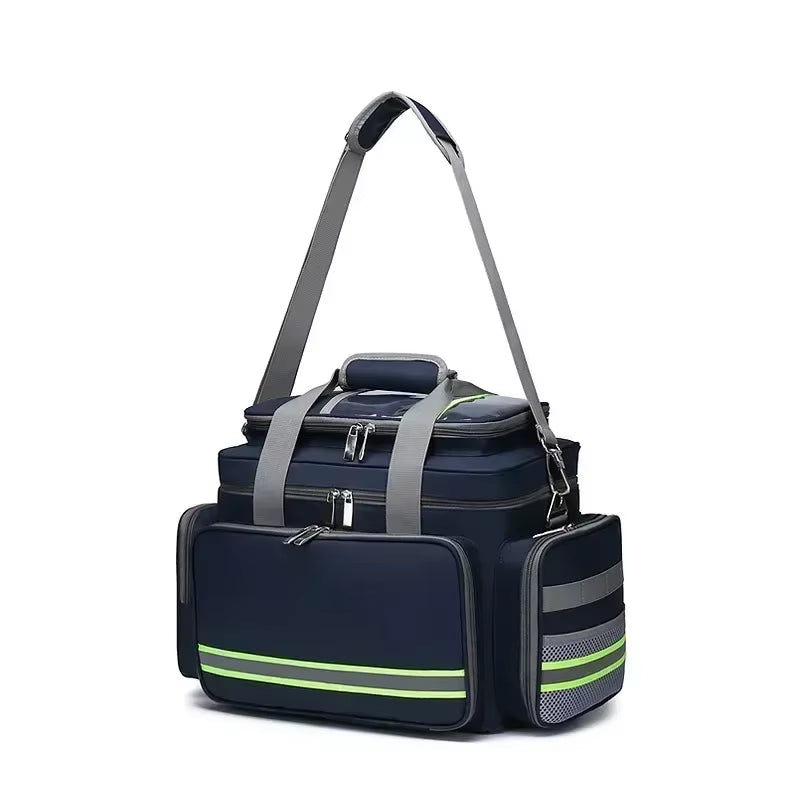 First Aid Medical Bag Outdoor Emergency Rescue Large Capacity Bag Empty Waterproof Reflective Oxford Multi-Pocket Travel Bags
