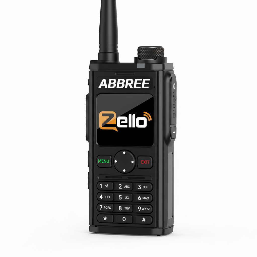 GP-298 Network Walkie Talkie Unlimited Distance Zello Global POC 4G 3G 2G SIM Card Android Bluetooth WIFI Two Way Radio