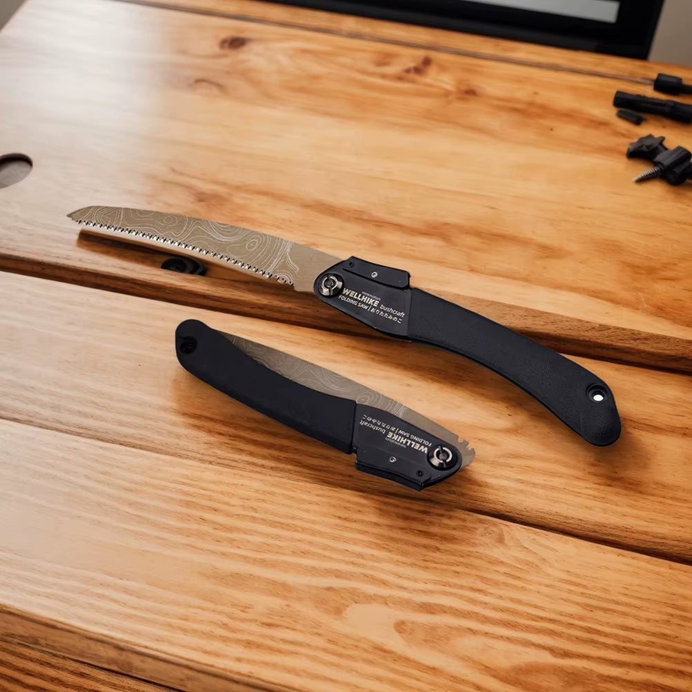 Mini Folding Saw SK5 Blade Survival Multi-Tool Saw Outdoor Camping Saw Garden Branch Saw Manual Hardware Tool