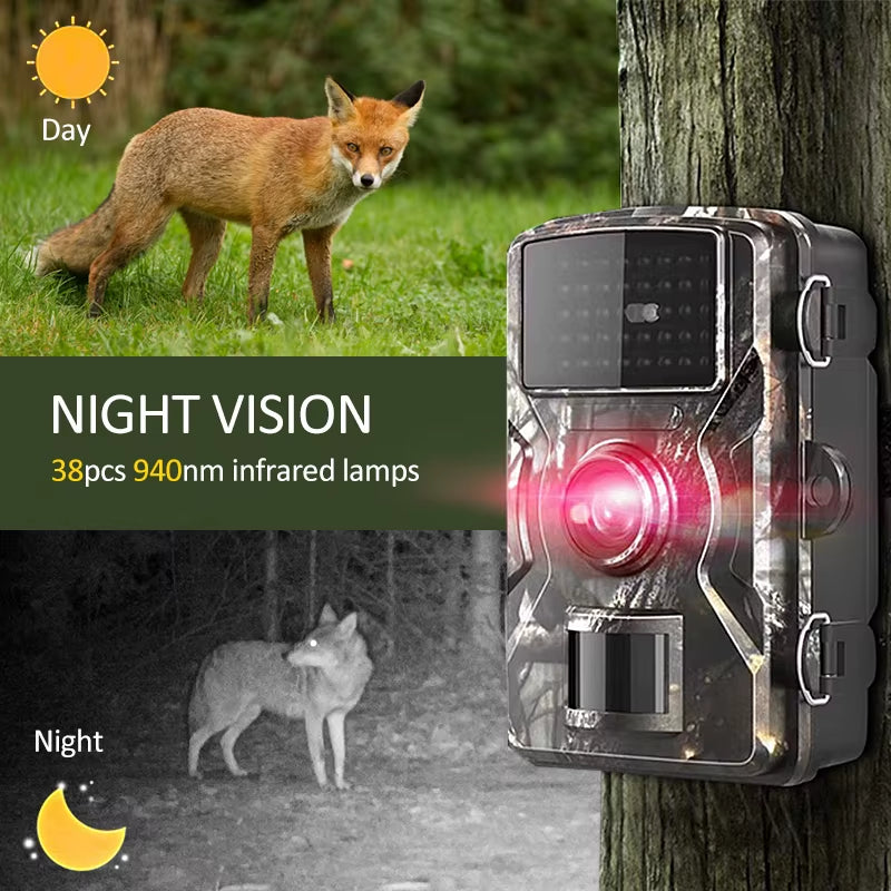 12MP 1080P Trail Hunting Camera Wildcamera Wild Surveillance 2'' TFT Night Vision Wildlife Scouting Cameras Photo Traps Track