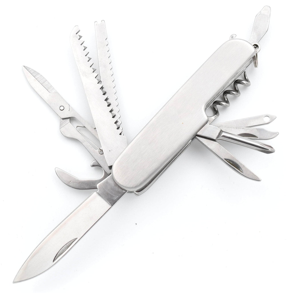 Swiss Type Tool, 13 Functions, Stainless Steel Handle - SZ213006